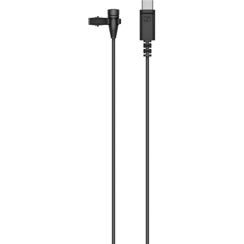 Sennheiser Omnidirectional lavalier microphone with 2 m (6.6') cable and USB-C connector